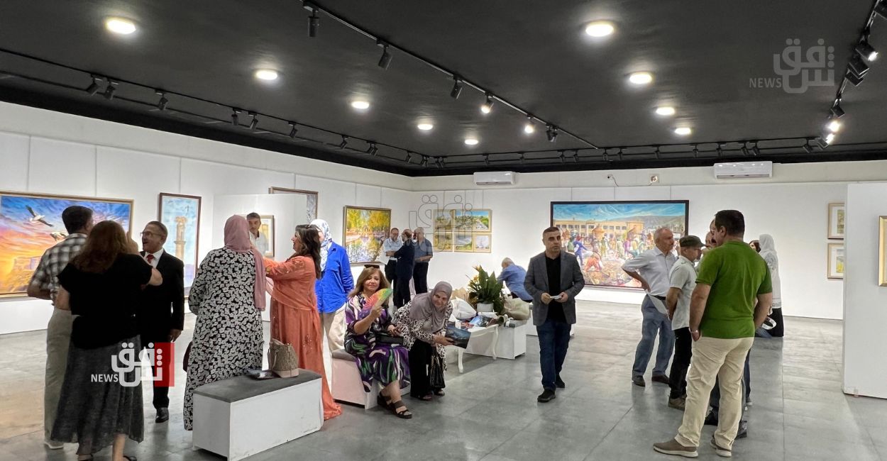 معرض فني في أربيل يجمع بين الطبيعة والتاريخ والتراث الكوردستاني (صور)