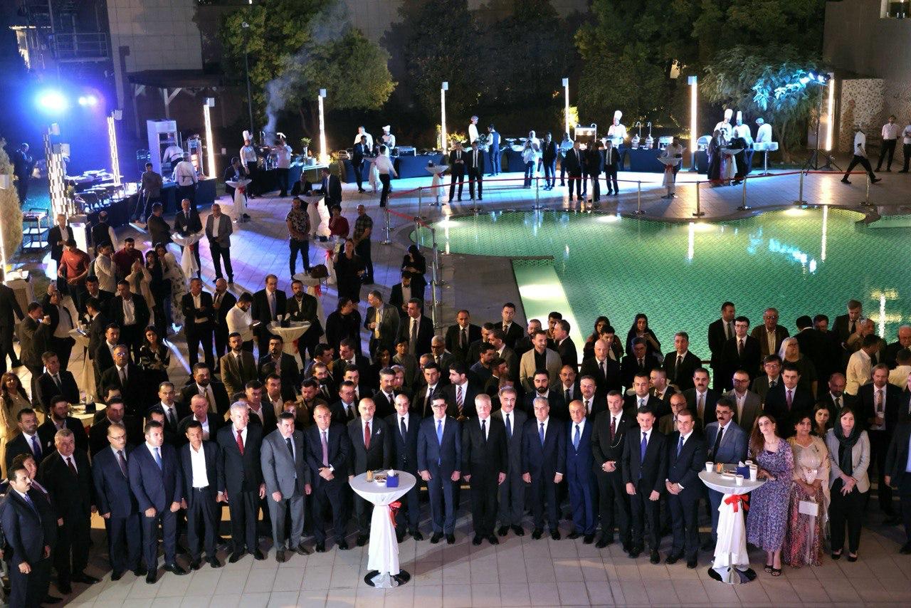 وفد رئاسة كوردستان يشارك في مراسم اليوم الوطني المصري (صور)