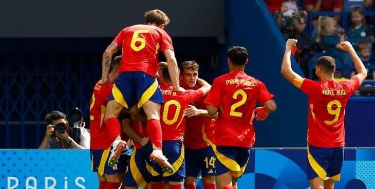 إسبانيا تتفادى أولى مفاجآت أولمبياد باريس 2024 بالفوز على أوزبكستان