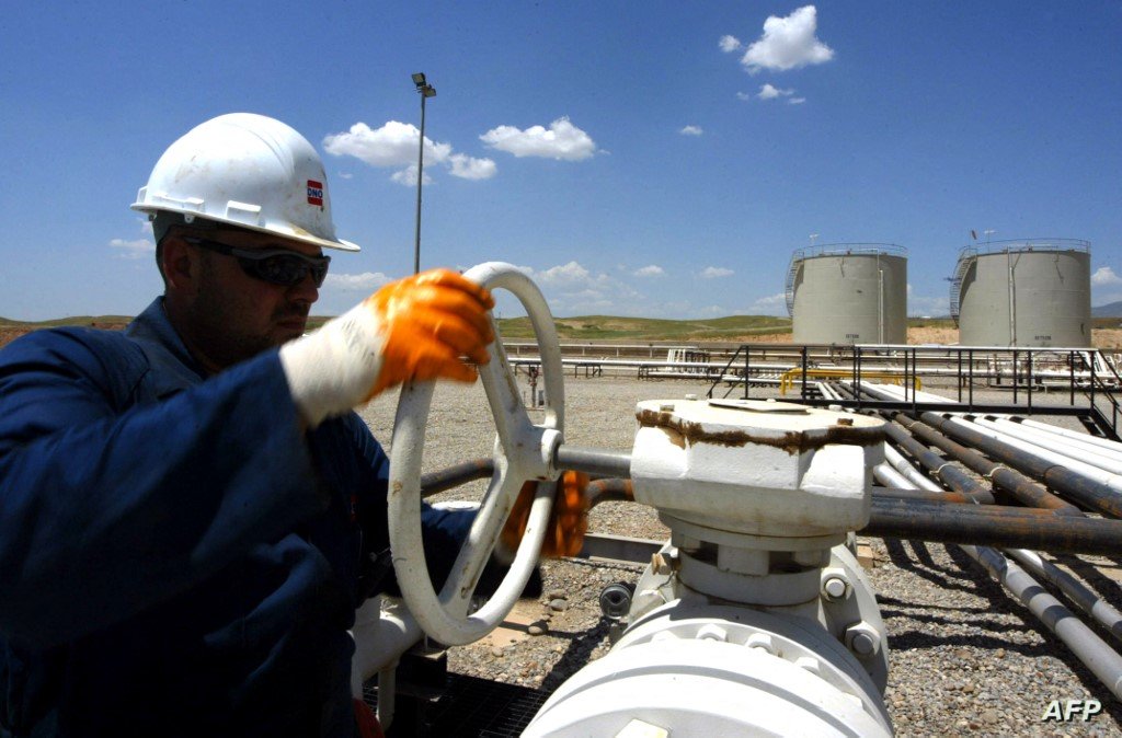 Experimental pumping of oil into the pipeline from Kirkuk to Ceyhan port