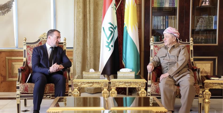 Leader Barzani, French Consul discuss key issues, strengthen ties