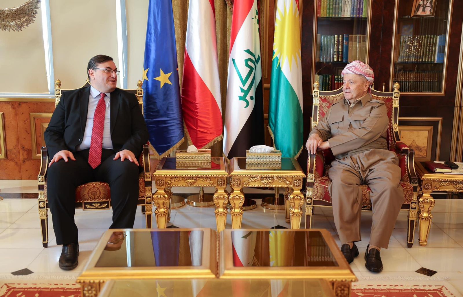 Leader Barzani calls for deeper ties with Austria amid regional challenges