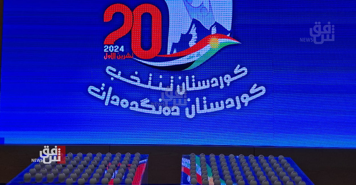 Kurdistan Electoral Commission to draw numbers for candidates and political entities