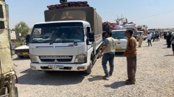 Displaced persons return home from Kurdistan camps