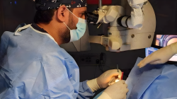 A first landmark surgery: Iraqi surgeons restore vision to a blind women