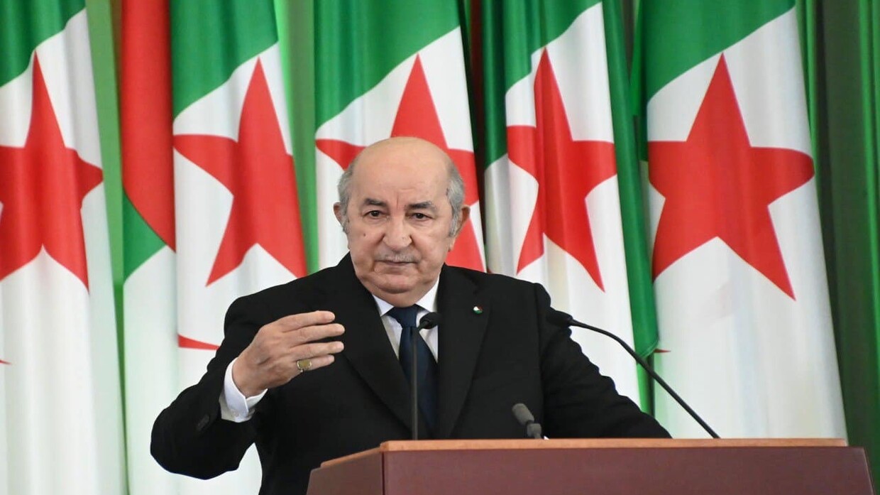 Algerian President: 'We will not abandon Palestine,' hopes Egypt opens borders