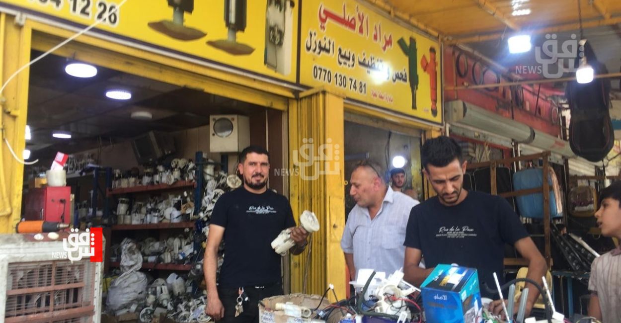 Kirkuk gasoline puts cars and their owners in the hands of mechanics and repair shops