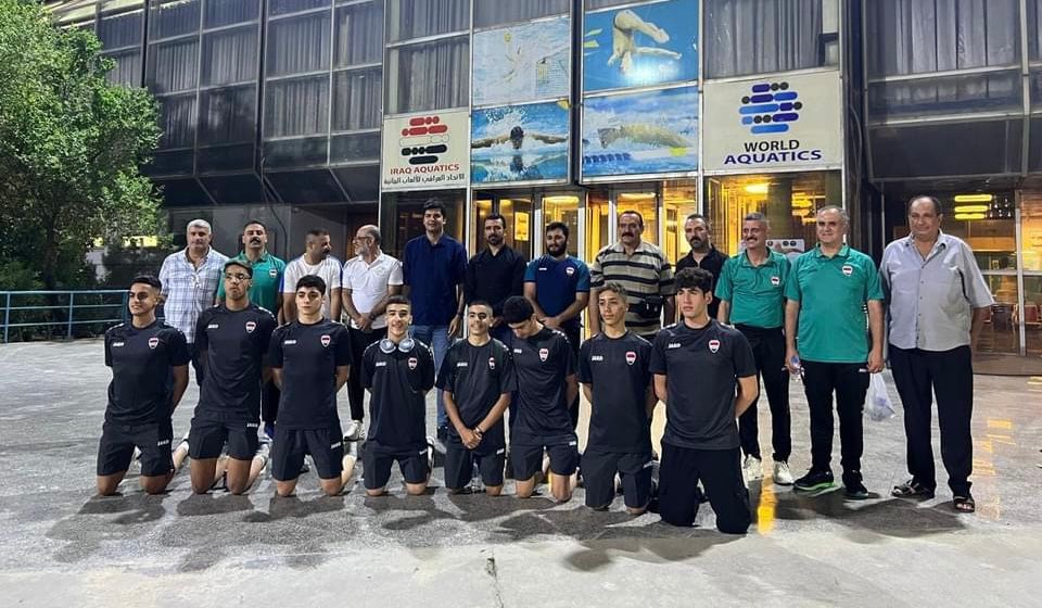 سباحو العراق يغادرون إلى مصر للمشاركة في البطولة العربية الثالثة