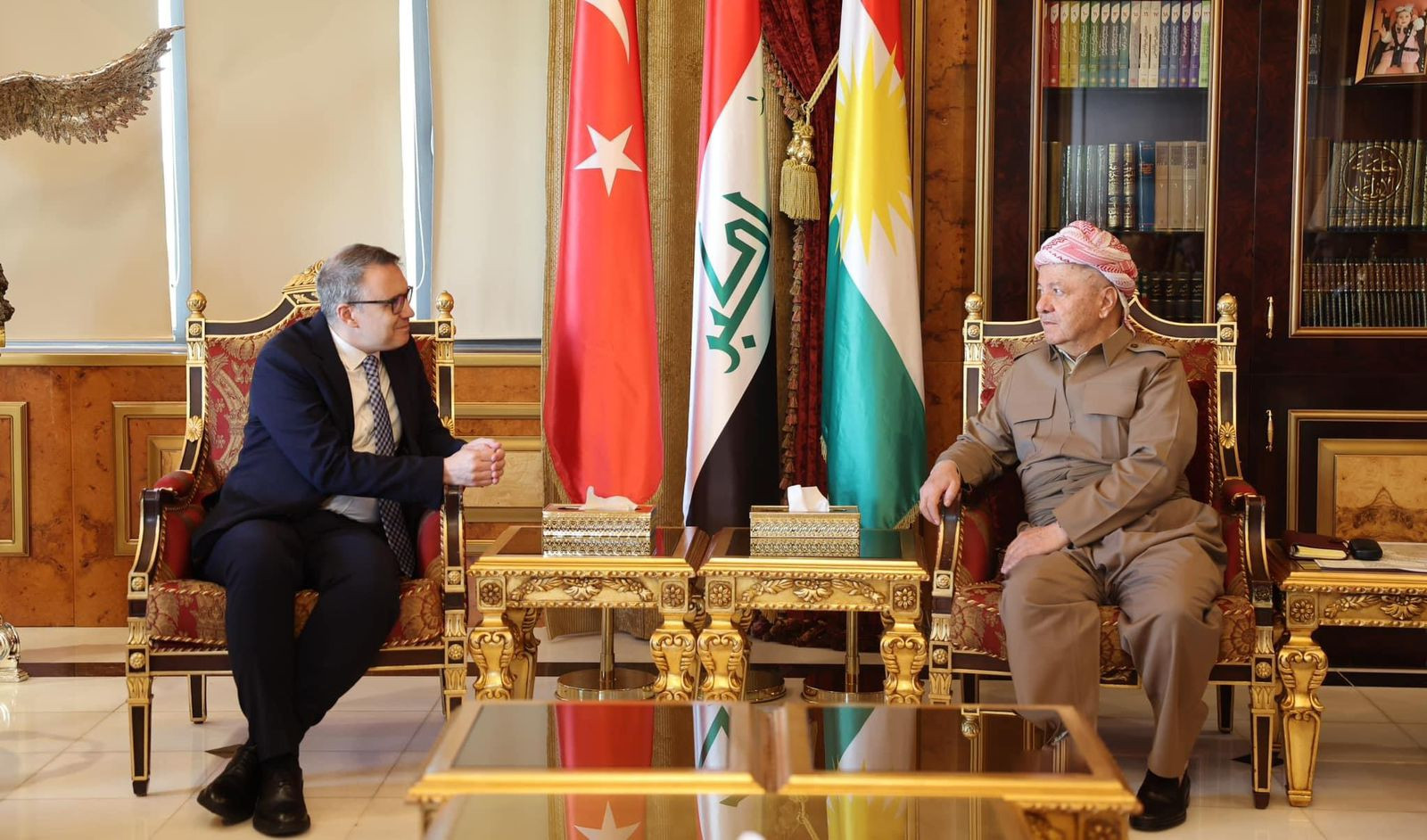 New Turkish Ambassador to Kurdish leader Barzani: criminals will face justice