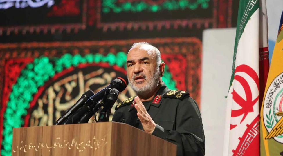 Iran's Revolutionary Guard chief: Israel surrounded by Iraq, Yemen, and Lebanon