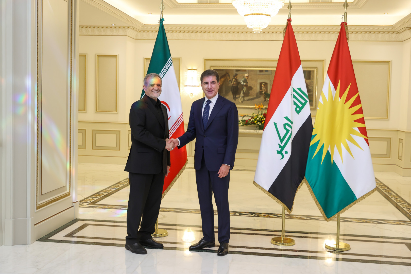 Iranain official praises Kurdistan president's remarks on border security with his country