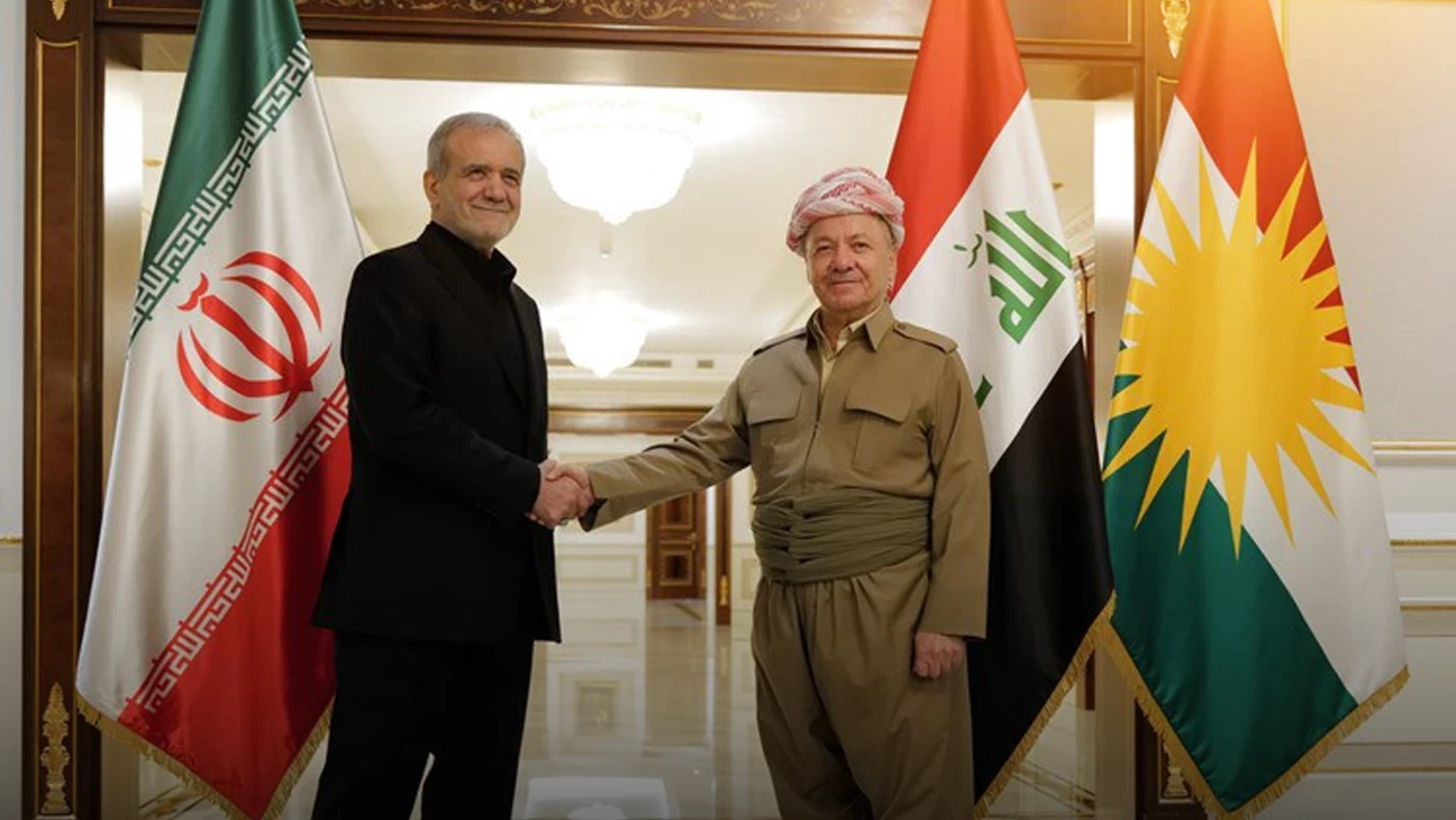 President Pezeshkian and Leader Barzani's shared roots: 'Interesting event' links the two Masouds