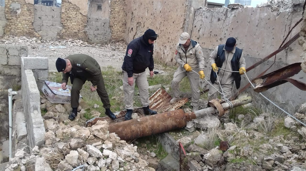 Mosul forensics continue to recover bodies from Old City years after ISIS defeat