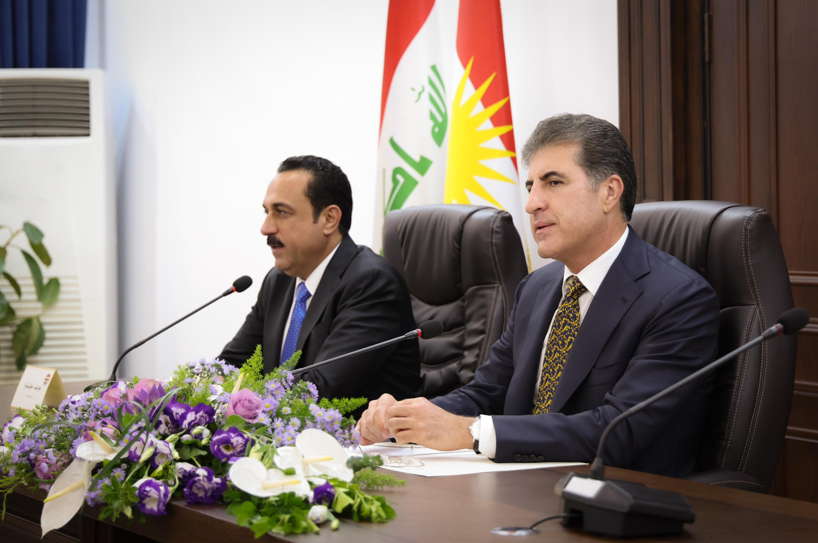 Kurdistan’s President visits Erbil Governorate, holds meetings with local officials