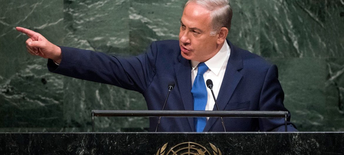 Chants of dissent: Diplomats leave UN during Netanyahu’s address