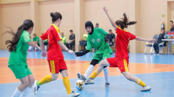 ثلاثة انتصارات في دوري السيدات لكرة الصالات