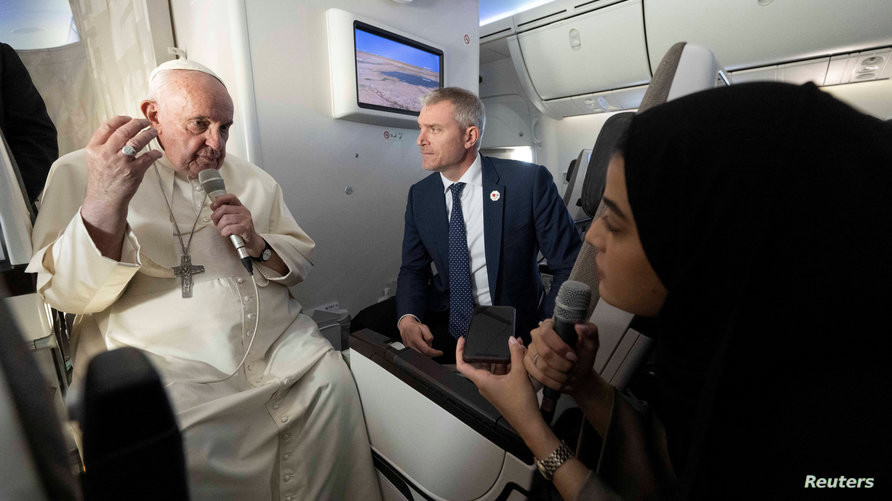 Pope Francis lambasts Israeli strikes, says actions go 'beyond morality'