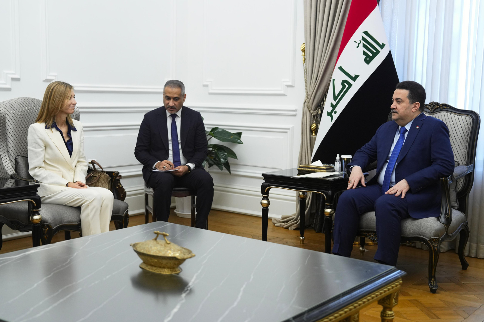 Iraqi Prime Minister with Spain ambassador: International Coalition’s mission on the table