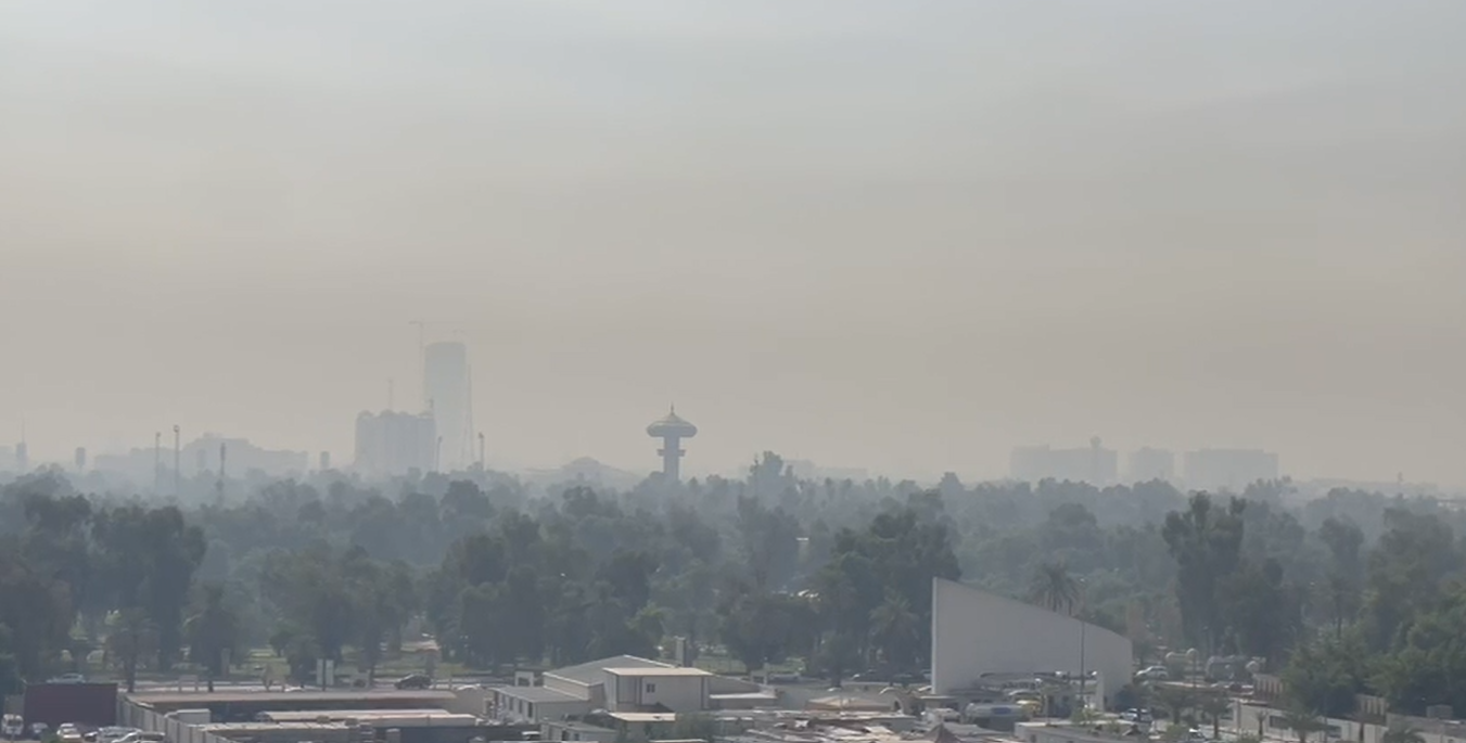 The Capital of Smoke... Baghdad is immersed in terrifying scenes as if from another planet