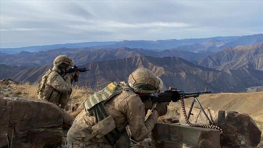 Turkiye announces elimination of 2 PKK members in Kurdistan