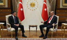 President Barzani starts meeting with Turkiye’s Erdogan, focusing on bilateral ties