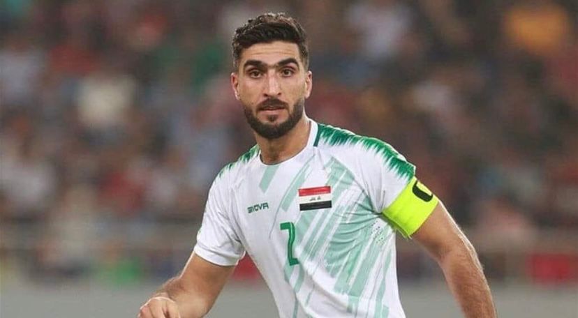 مدافع المنتخب العراقي أحمد إبراهيم يعتزل اللعب دولياً ويوجه رسالة للاتحاد