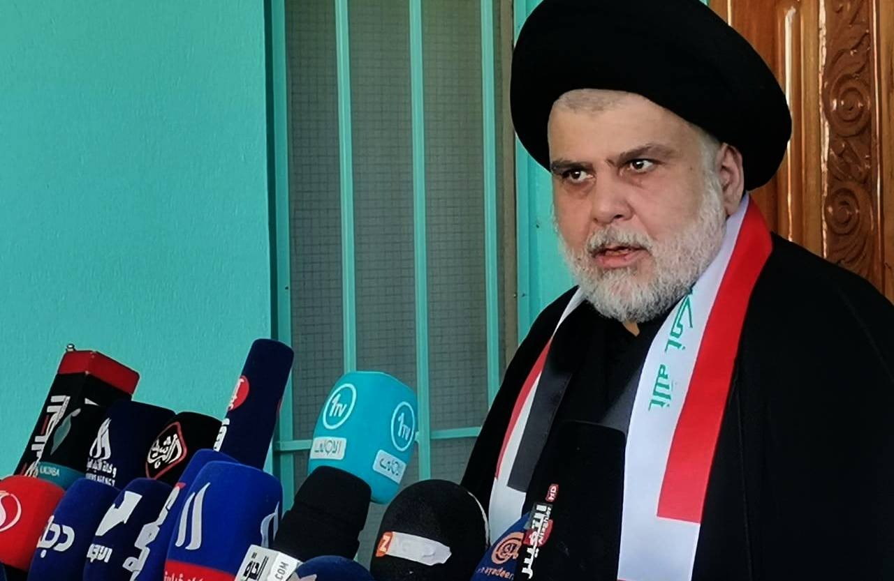 Muqtada al-Sadr warns Iraqi government against engaging in "two-state solution"