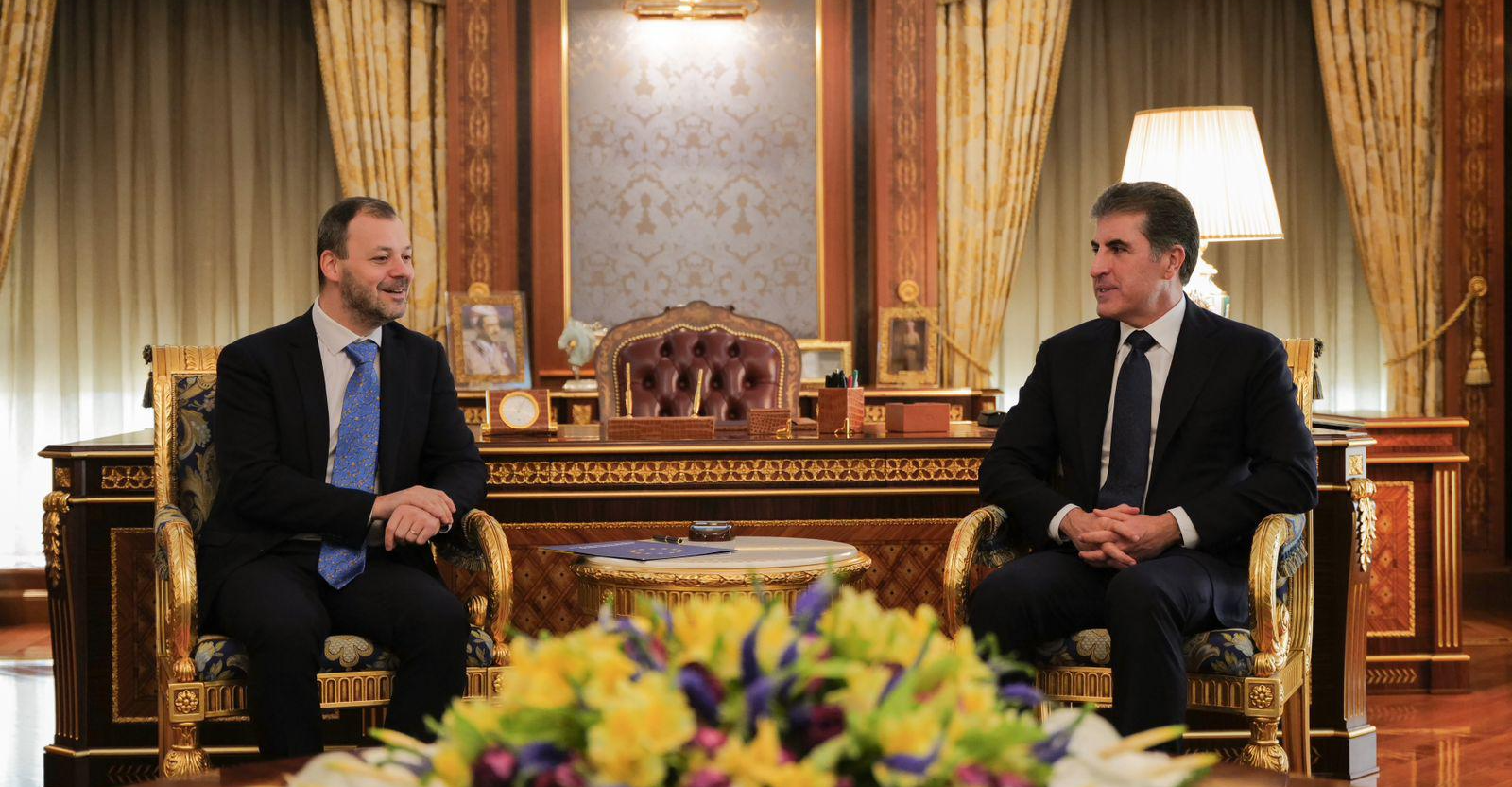 President Barzani meets with EU official: Kurdistan's “well-organized” elections on the table