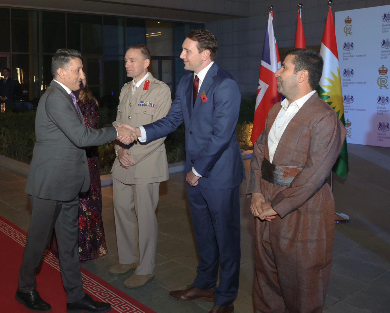 Kurdistan delegation attends British King’s birthday celebration in Erbil