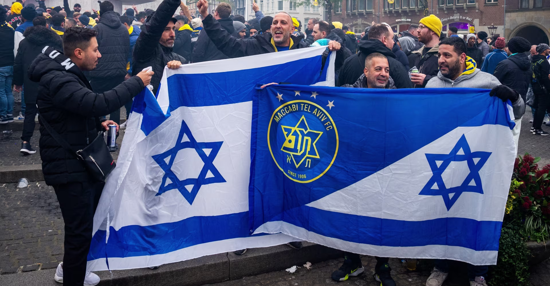 Israel to send forces to Netherlands after fans clash over Palestinian flag in Amsterdam