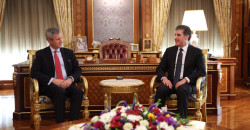 President Barzani meets new German, Egyptian Consuls to boost diplomatic and economic ties