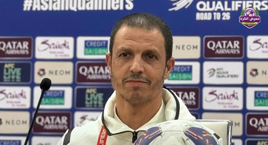 مدرب المنتخب الأردني: جئنا الى البصرة ونعرف ماذا ينتظرنا بالملعب