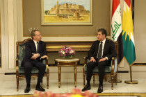 President Barzani and French Ambassador stress shielding Iraq from regional conflicts