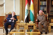 Kurdish leader Barzani with Iraqi National Movement: Threats to Iraq's stability on the table