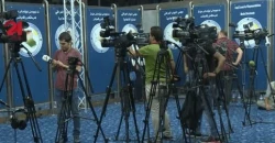 Iraqi journalists protest parliamentary media center relocation, citing press freedom concerns