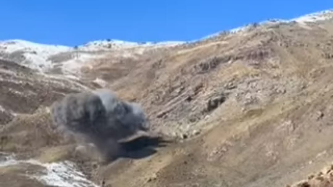 مووشەکیگ پالیستی کە رخداری وە مەردم داشت لە سۆران لەناوبریا