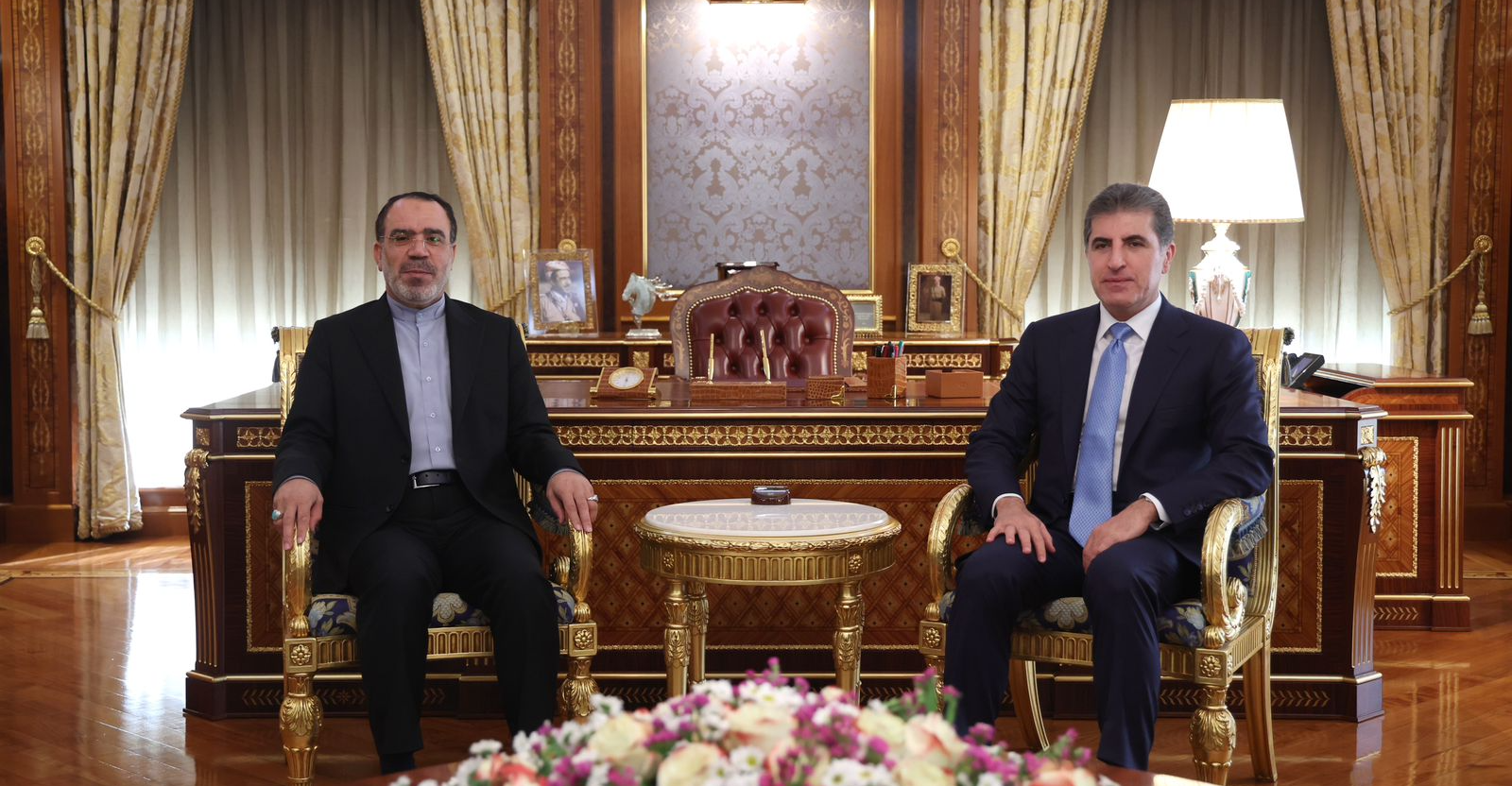 President Barzani and Iran’s new consul discuss bilateral relations and regional updates