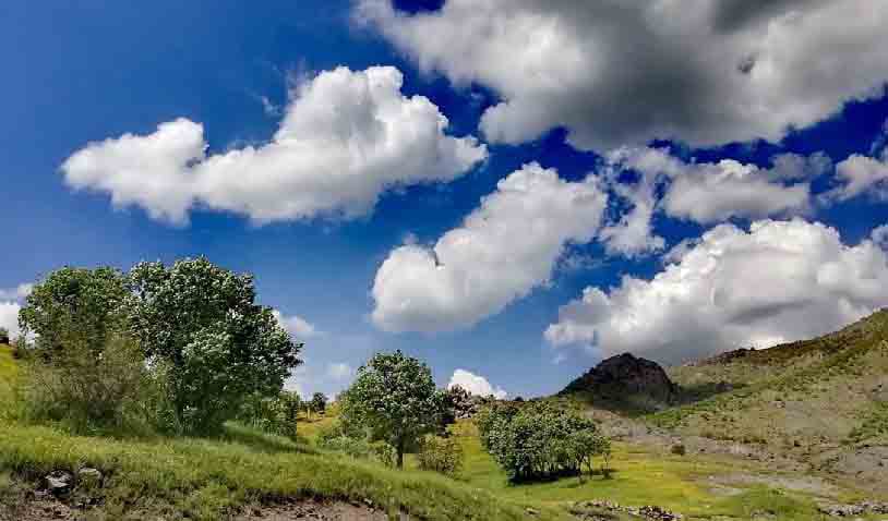 کەشناسی هەرێم.. نمە واران لە ناوچە کویەیل باکوور وارێد وەگەرد وەفر وارین لە لویتکە کویەیل بەرز