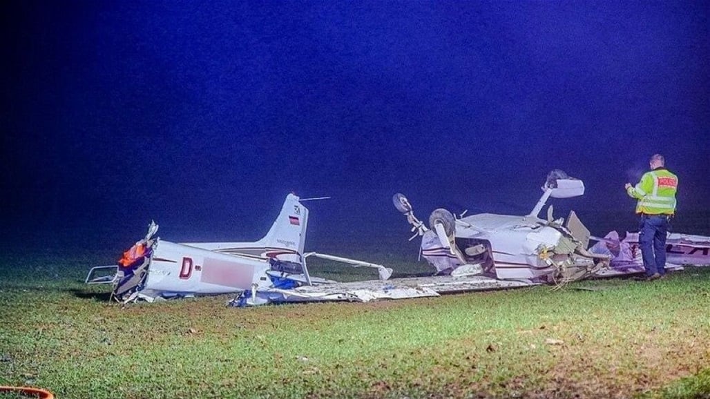 کەفتن فڕۆکەیگ مەدەنی لە ئەڵمانیا