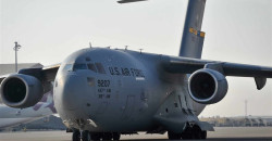 Cargo plane from Iraq delivers military equipment to US base in northeast Syria