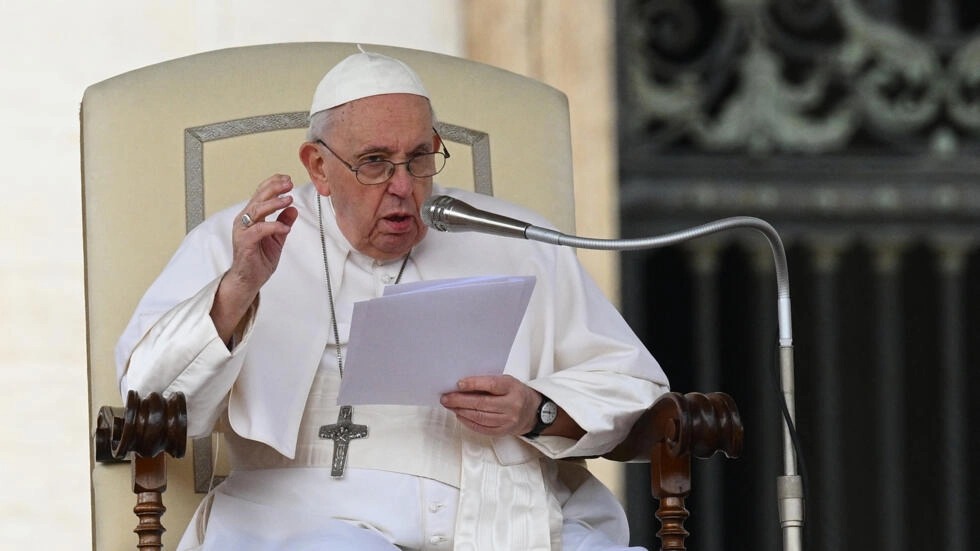 Pope Francis condemns humanitarian crisis in Gaza as "disgraceful"