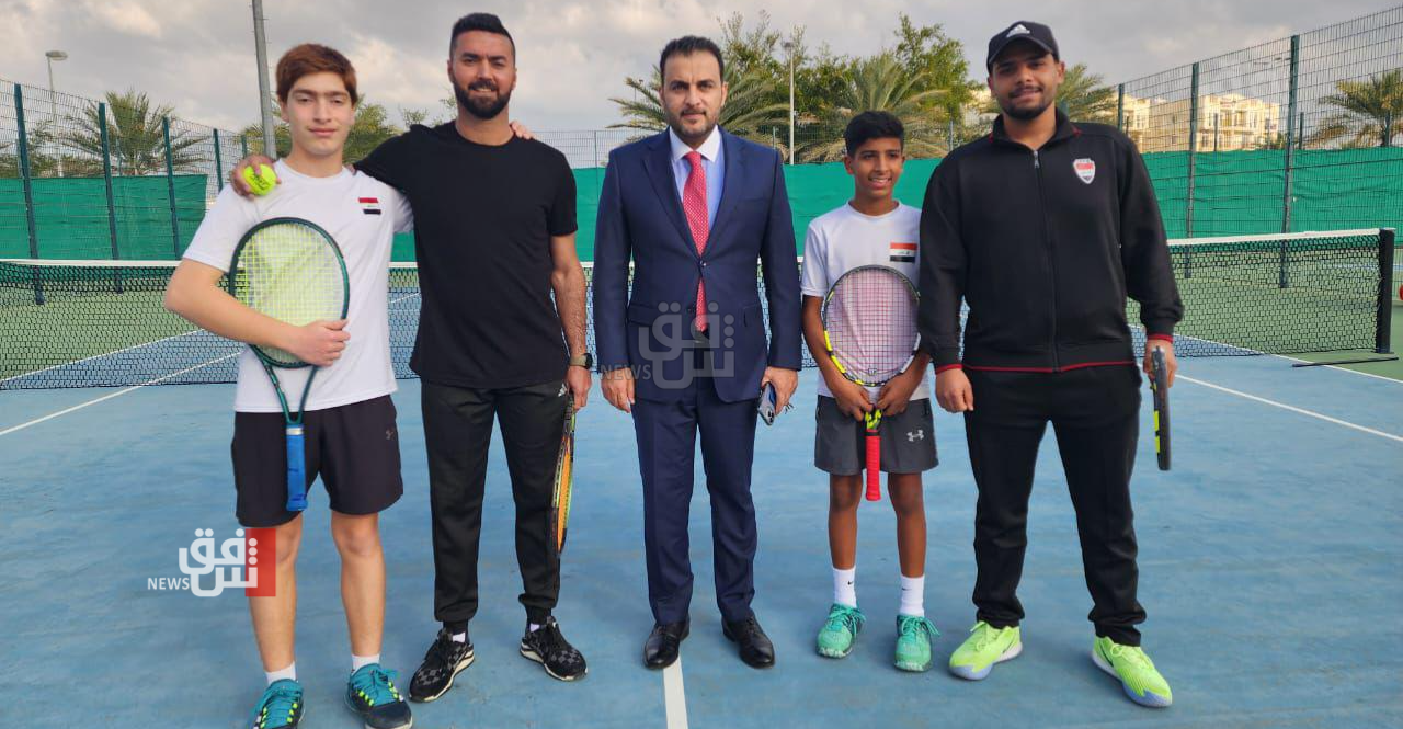 العراقيان أحمد وحسن يحققان أول انتصار لهما في بطولة الاتحاد الآسيوي للتنس