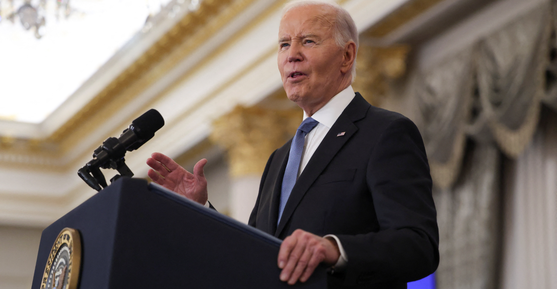 Biden praises Hamas tunnels as "impressive", discusses Gaza ceasefire