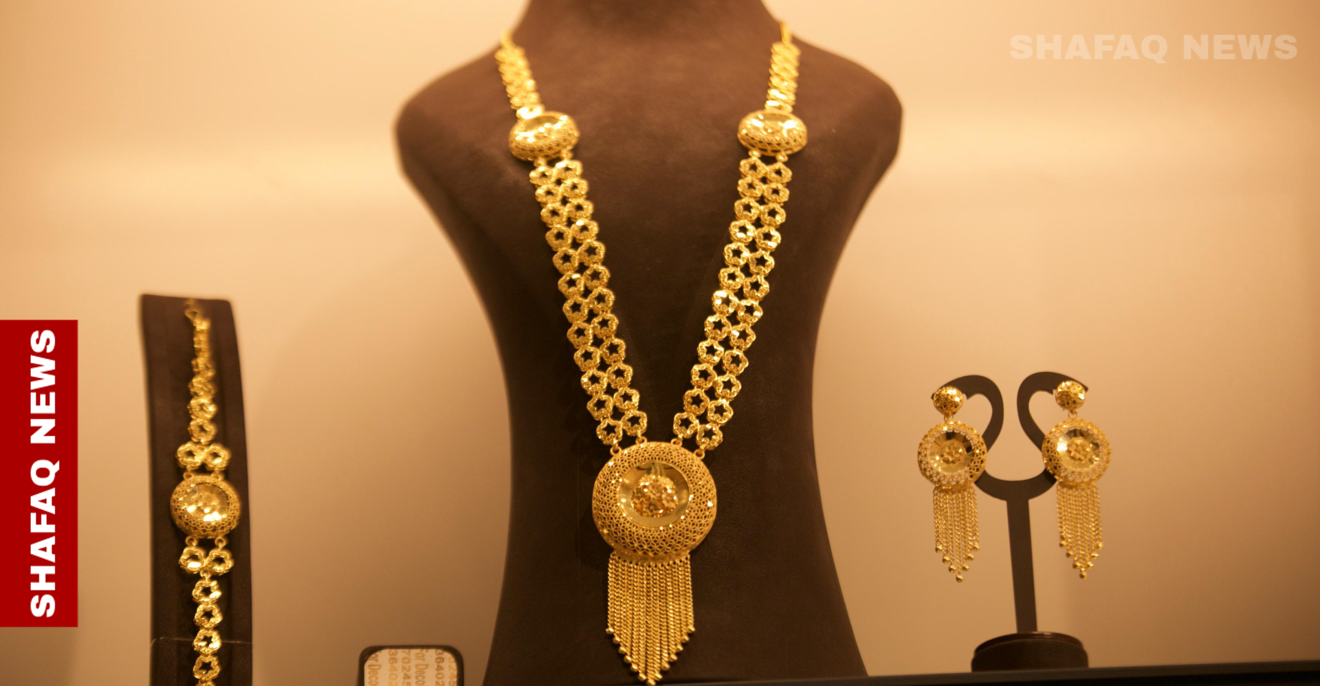 جیگیربوین نرخ تەڵا لە بازاڕەیل بەغداد و هەولێر