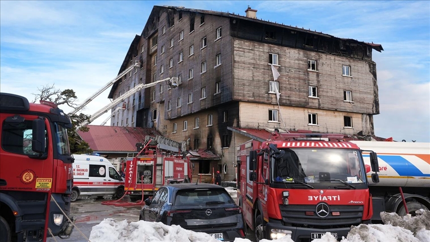 66 killed, 51 injured in devastating ski resort hotel fire in Turkiye