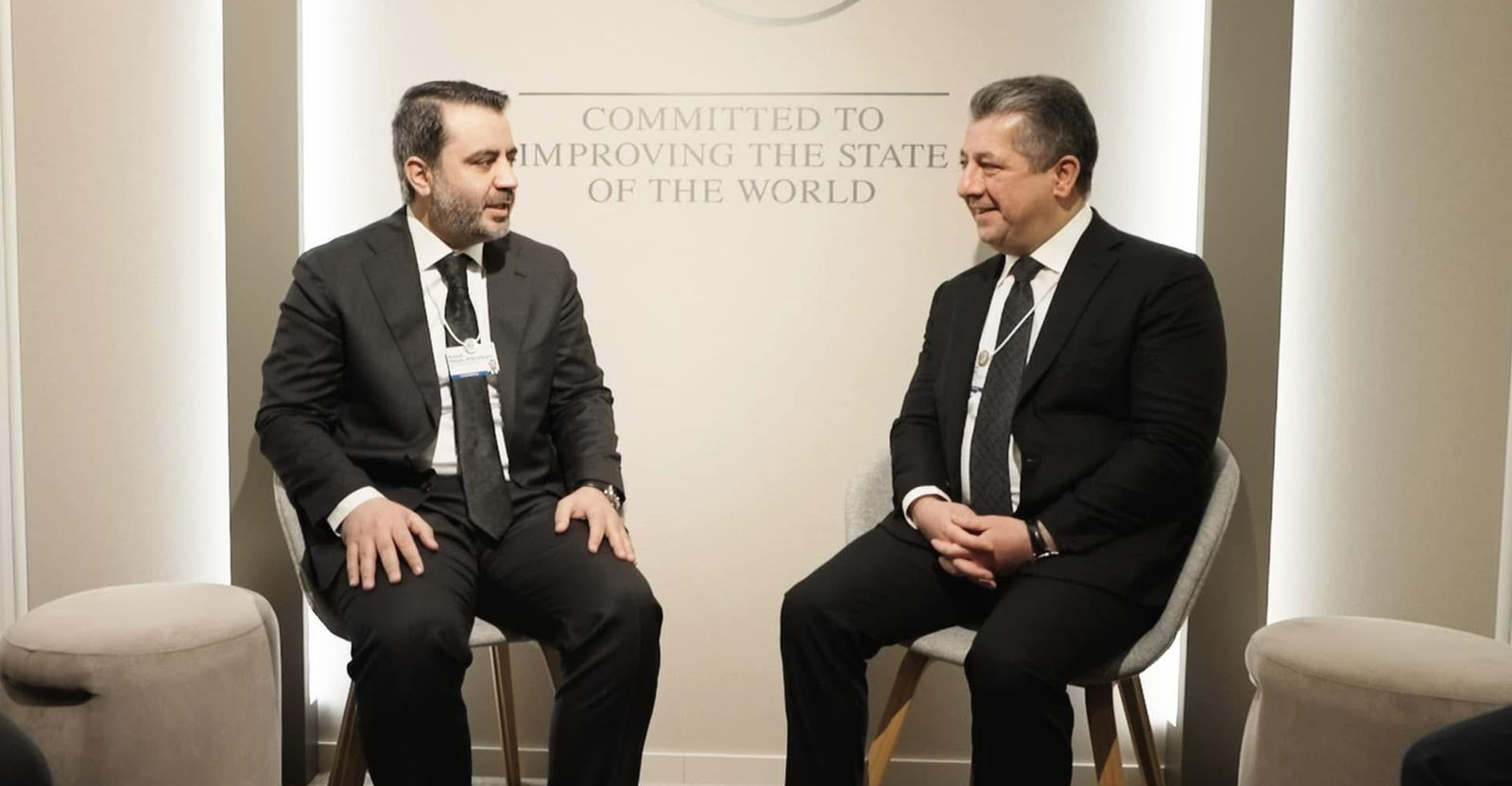 Kurdistan and Syria hold first official meeting at World Economic Forum