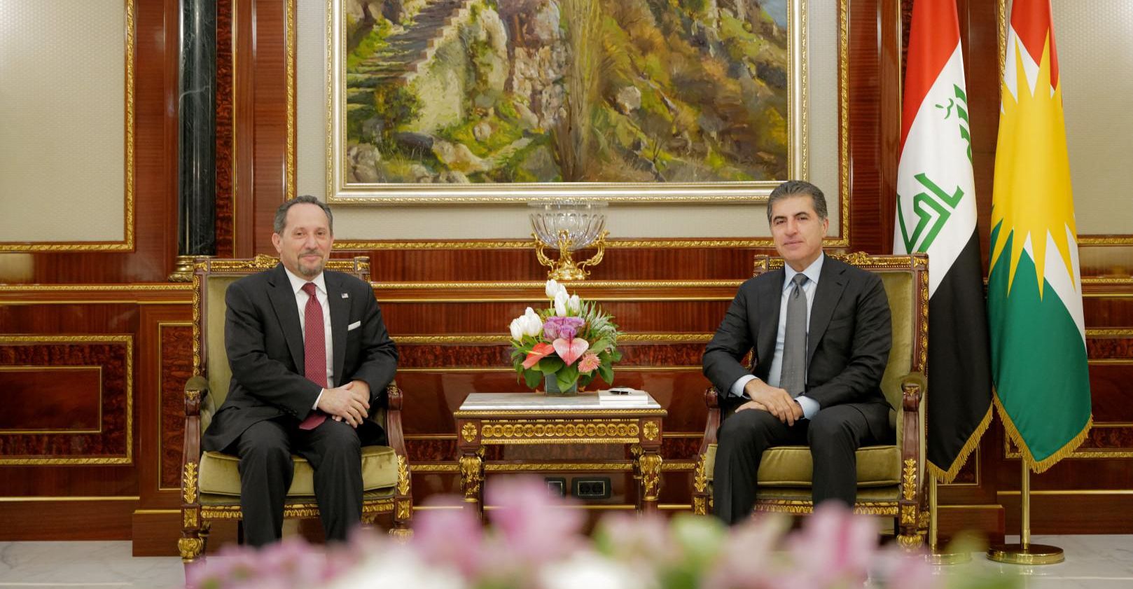 Kurdistan’s President Barzani, US Envoy discuss political and security developments