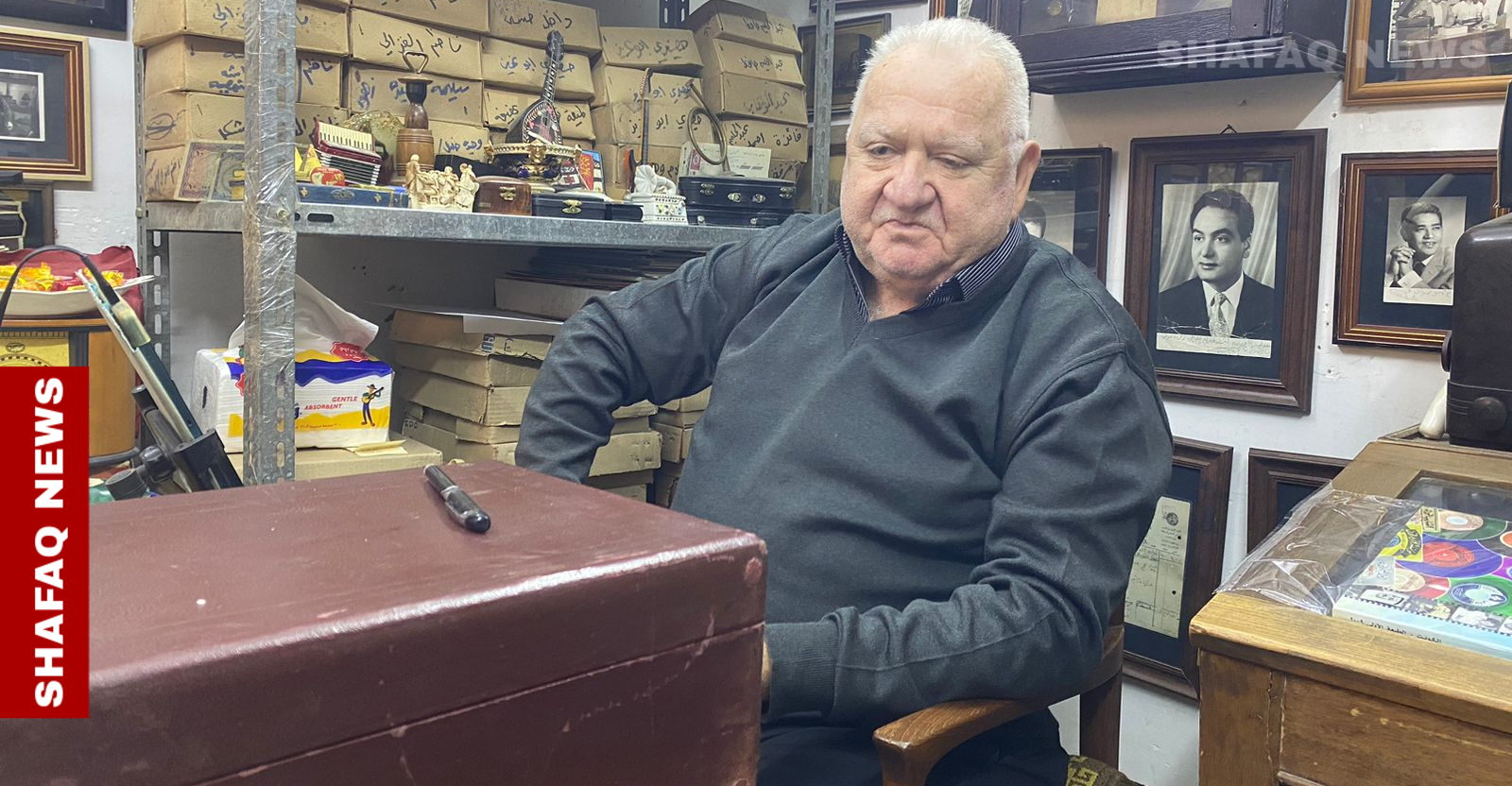 "أسطوانات چقماقچي".. إرث فني يروي تاريخ الموسيقى في العراق (صور)