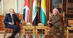 Barzani, Hitchen discuss regional risks, future of Syrian Kurds