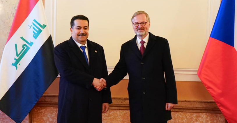 Iraq inaugurates a new phase in relations with the Czech Republic.. Joint statement after the meeting of Al-Sudani - Fiala